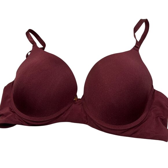 FAME Burgundy wine underwire bra 38C - Picture 1 of 6